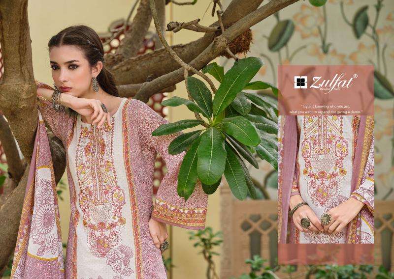 Zulfat designer suits venisha vol 2 Designer dress materials wholesale