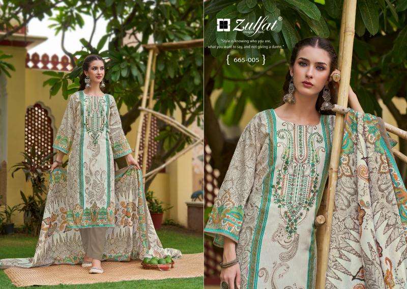 Zulfat designer suits venisha vol 2 Designer dress materials wholesale