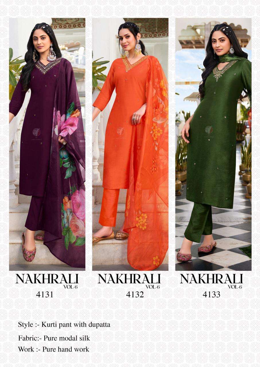A/f nakhrali vol 6 Kurti wholesale online