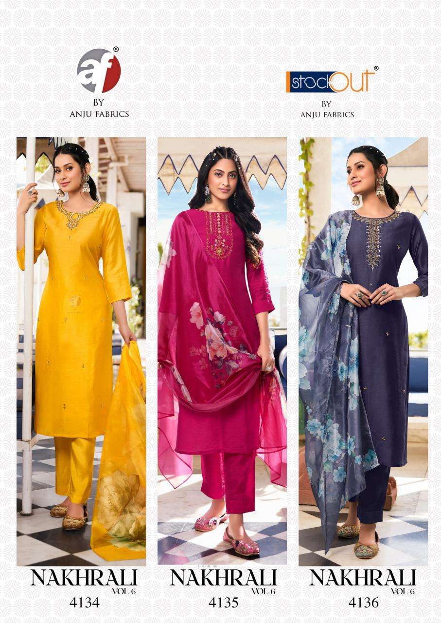 A/f nakhrali vol 6 Kurti wholesale online