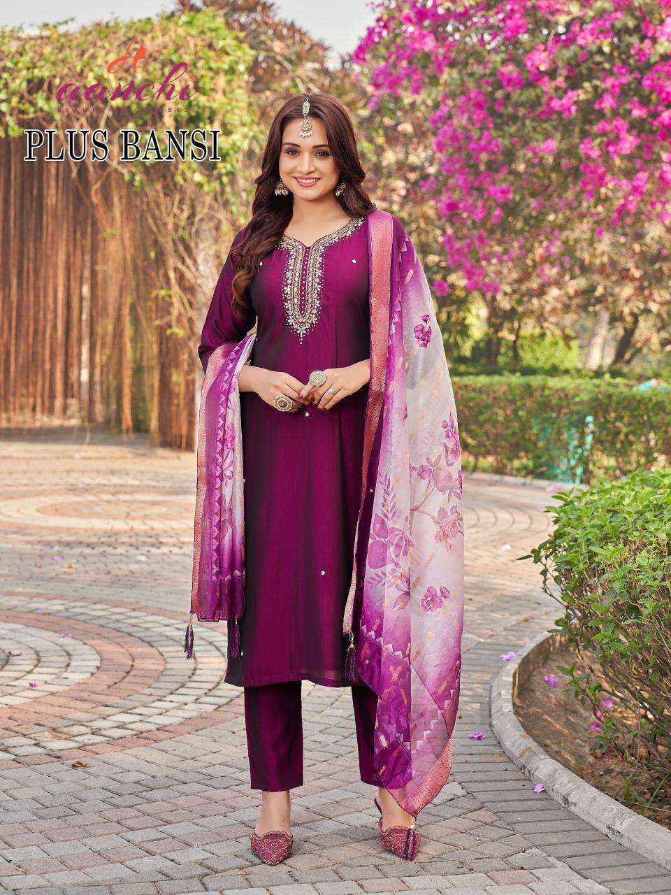 Aanchi plus bansi Kurti online shopping in Ahmedabad