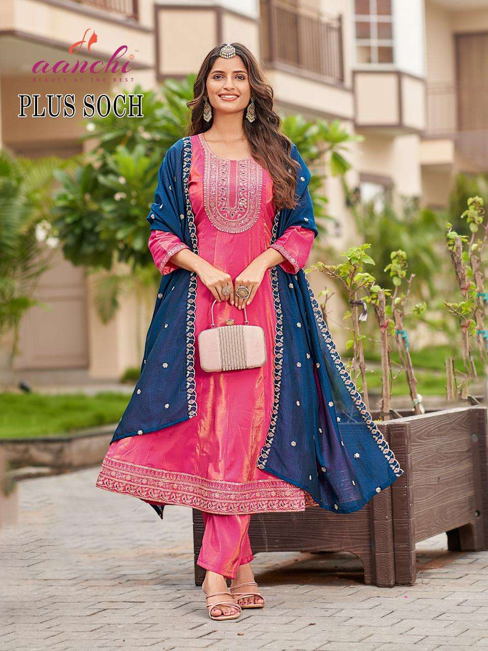 Aanchi plus soch south indian style kurtis