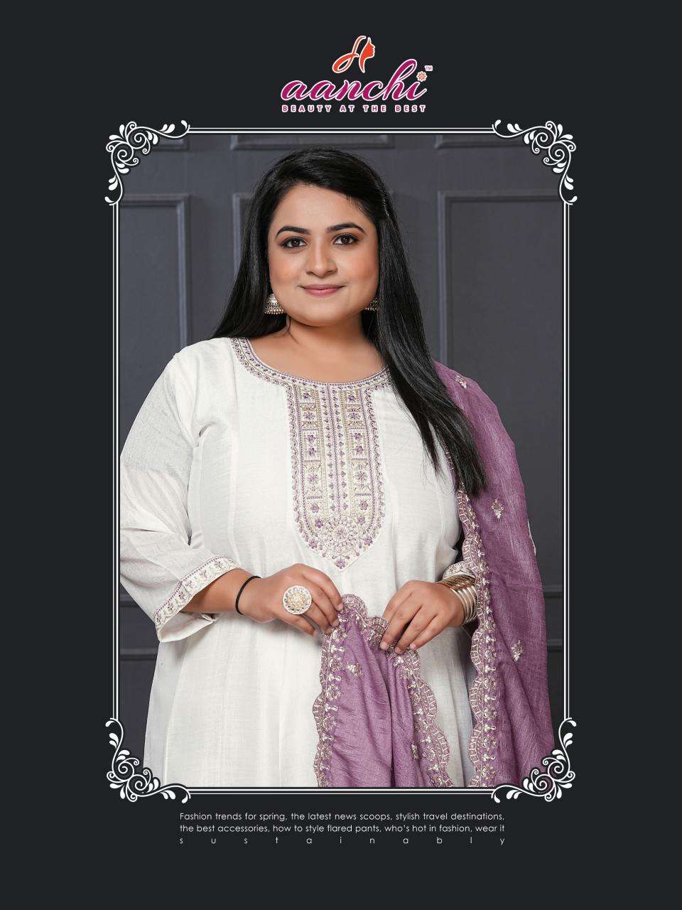 Aanchi plus vanilla Kurti wholesale suppliers in Bangalore