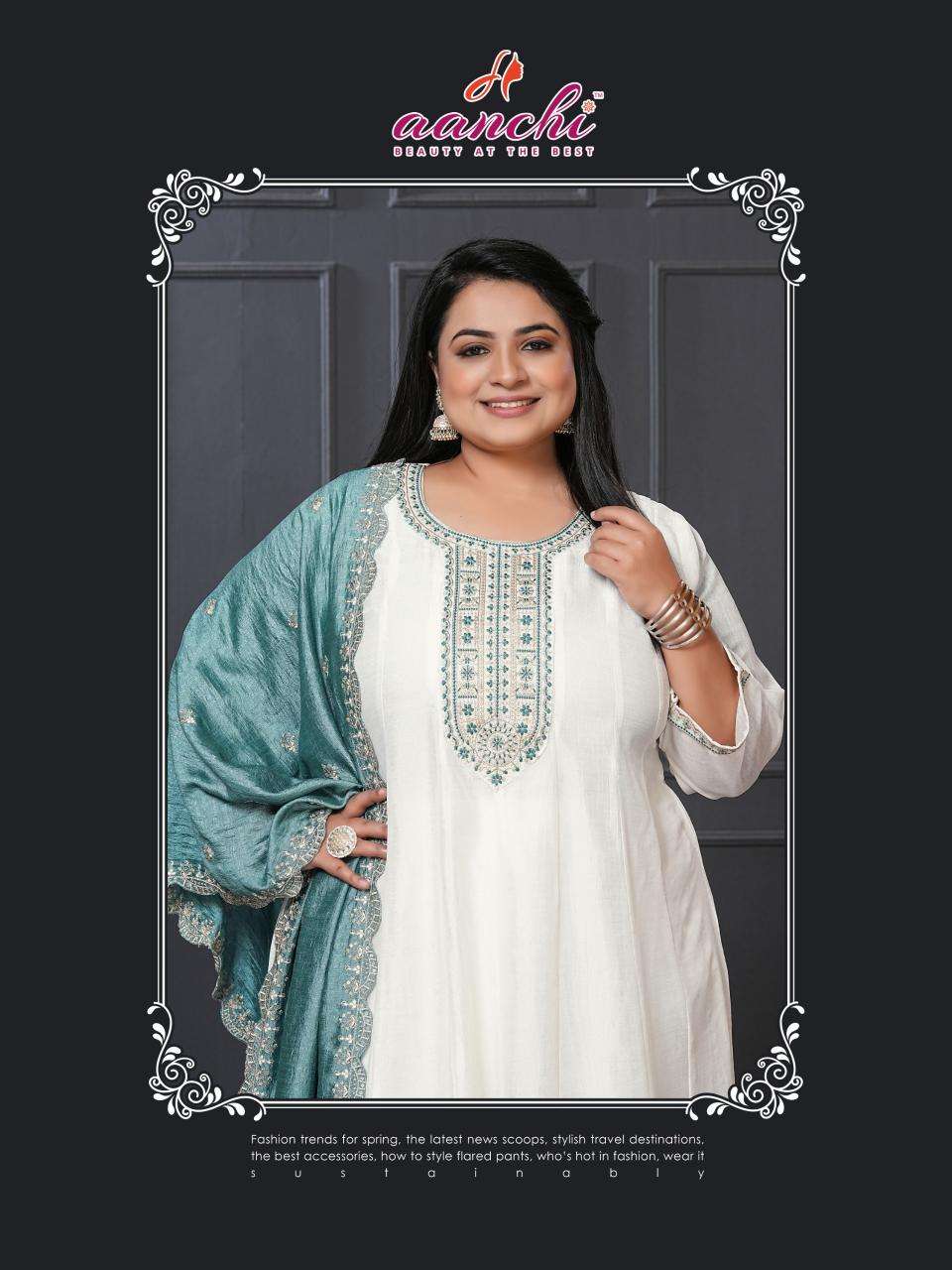 Aanchi plus vanilla Kurti wholesale suppliers in Bangalore
