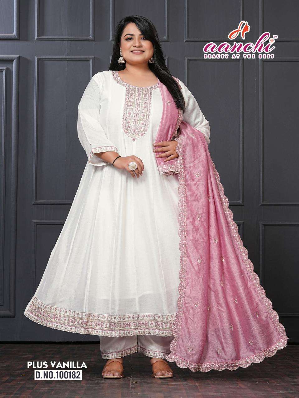 Aanchi plus vanilla Kurti wholesale suppliers in Bangalore