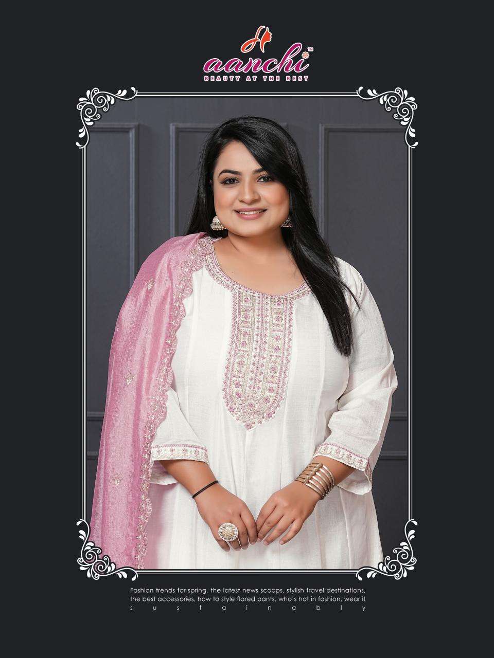 Aanchi plus vanilla Kurti wholesale suppliers in Bangalore