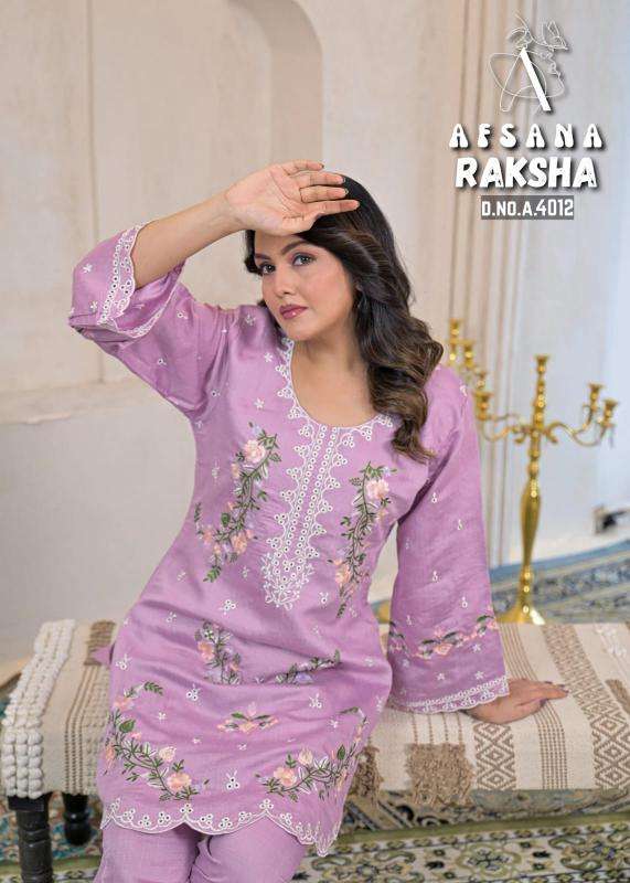 Afasnana raksha vartican cotton co ord set Printed kurtis in Ahmedabad