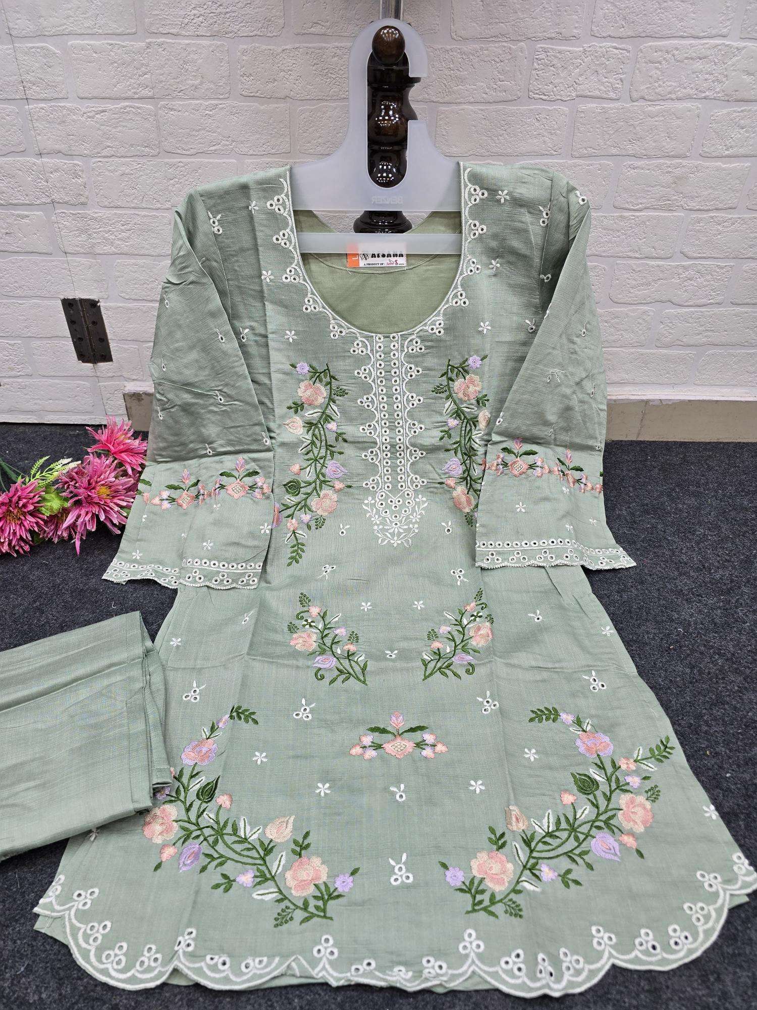 Afasnana raksha vartican cotton co ord set Printed kurtis in Ahmedabad