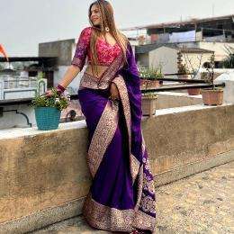Akshara banarasi dola silk Hyderabad sarees online