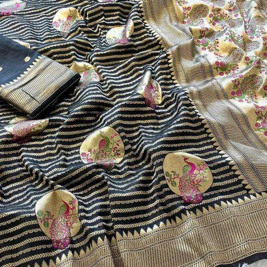 Akshara pure khadi crepe silk Indian Sarees wholesale prices