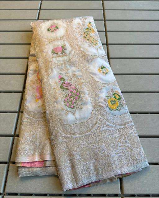 Akshara Pure soft banarasi Saree manufacturers in Surat