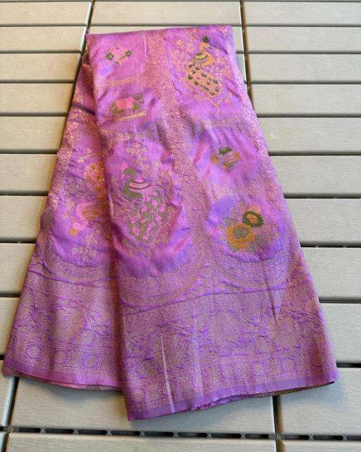 Akshara Pure soft banarasi Saree manufacturers in Surat