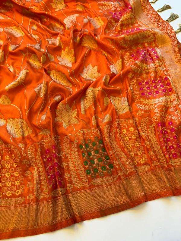 Akshara pure soft russian silk Wholesale saree market in Mumbai