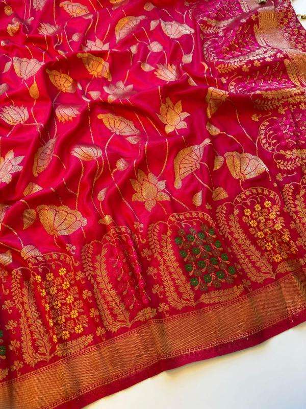 Akshara pure soft russian silk Wholesale saree market in Mumbai