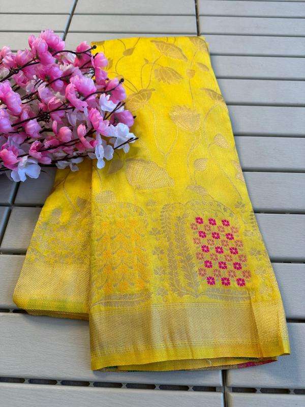 Akshara pure soft russian silk Wholesale saree market in Mumbai