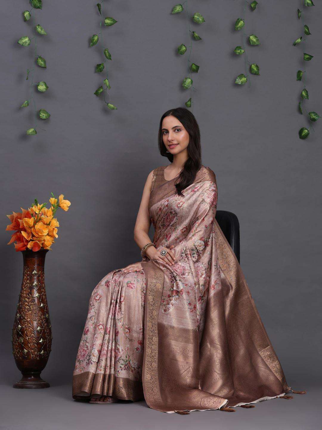 Akshara softy banasari south silk Saree wholesalers in Ahmedabad