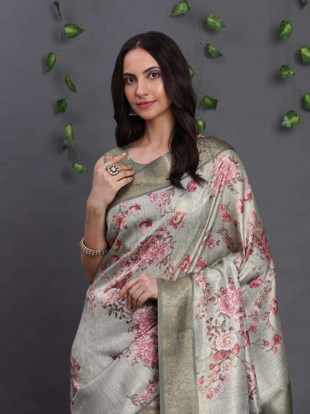 Akshara softy banasari south silk Saree wholesalers in Ahmedabad