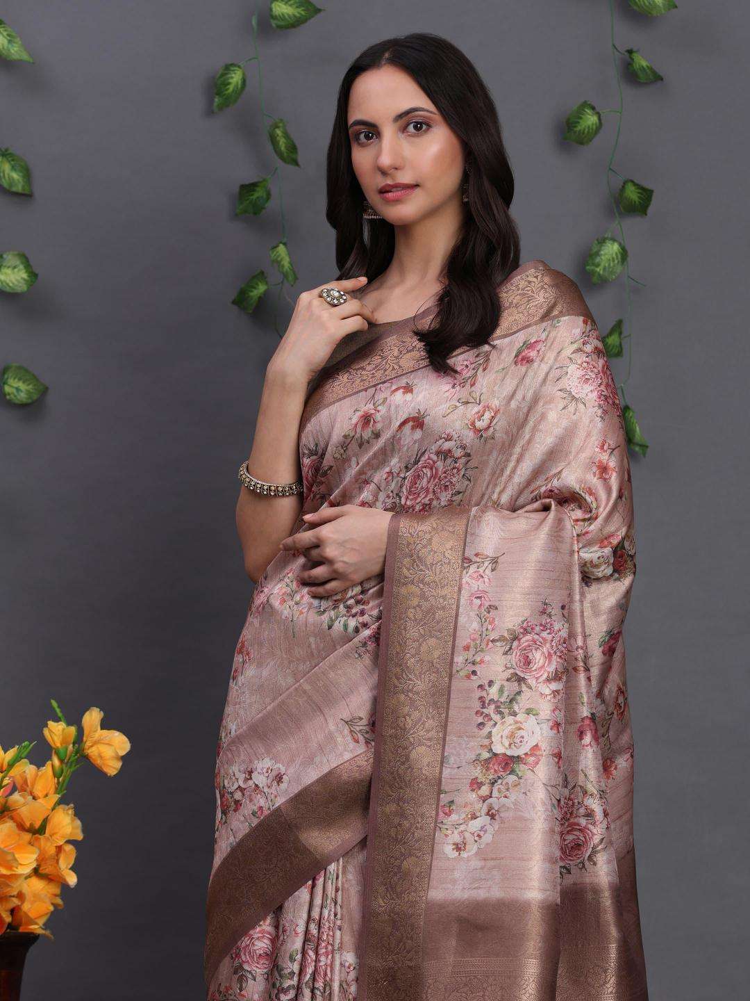 Akshara softy banasari south silk Saree wholesalers in Ahmedabad
