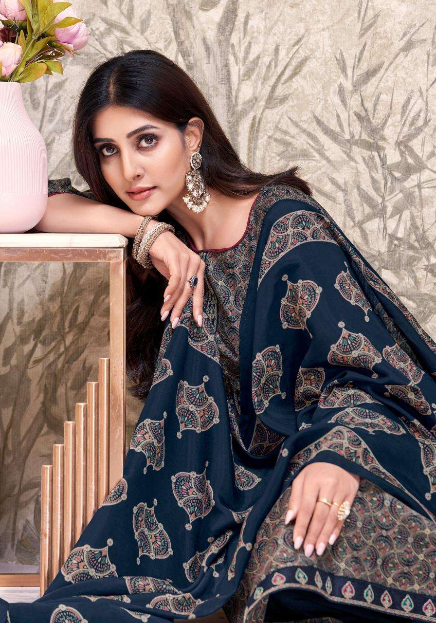 Alok suit heer 8 Dress materials manufacturers in ahmedabad