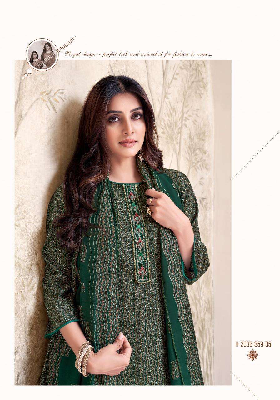 Alok suit heer 8 Dress materials manufacturers in ahmedabad