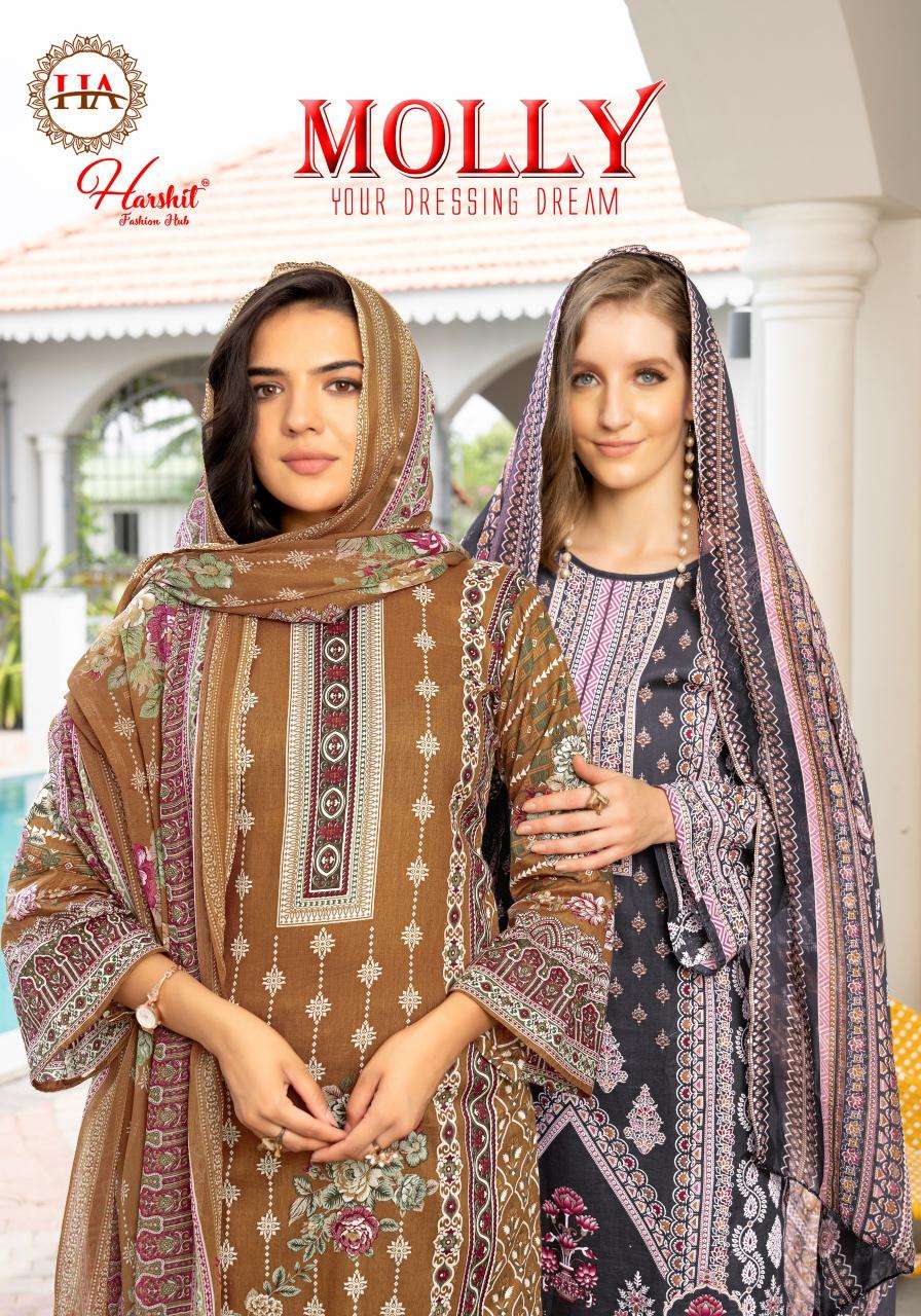 Alok suit molly Wholesale dress material suppliers