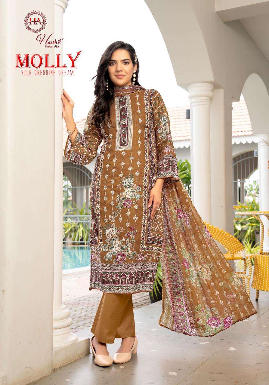 Alok suit molly Wholesale dress material suppliers