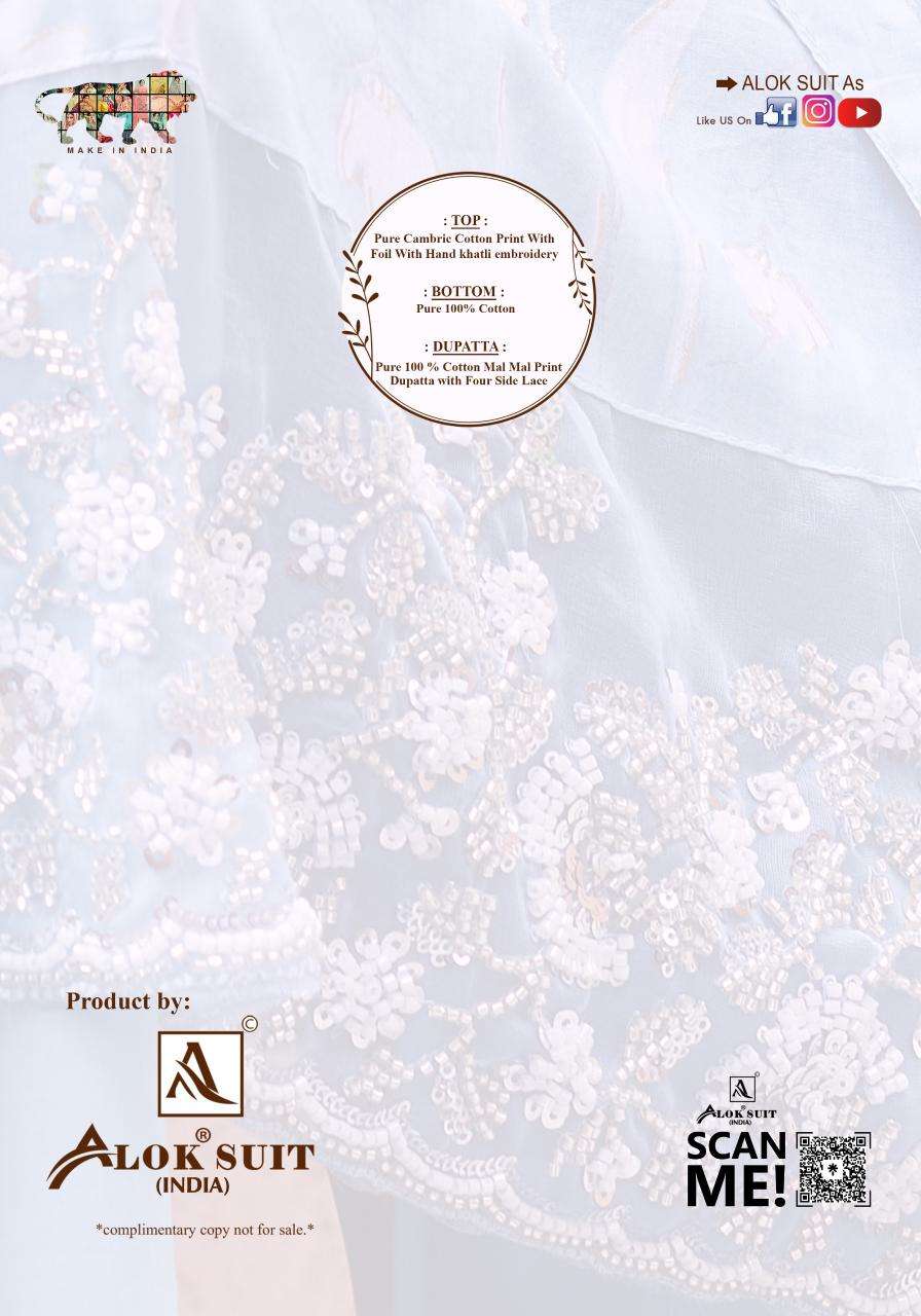 Alok suit motifz wholesale dress materials