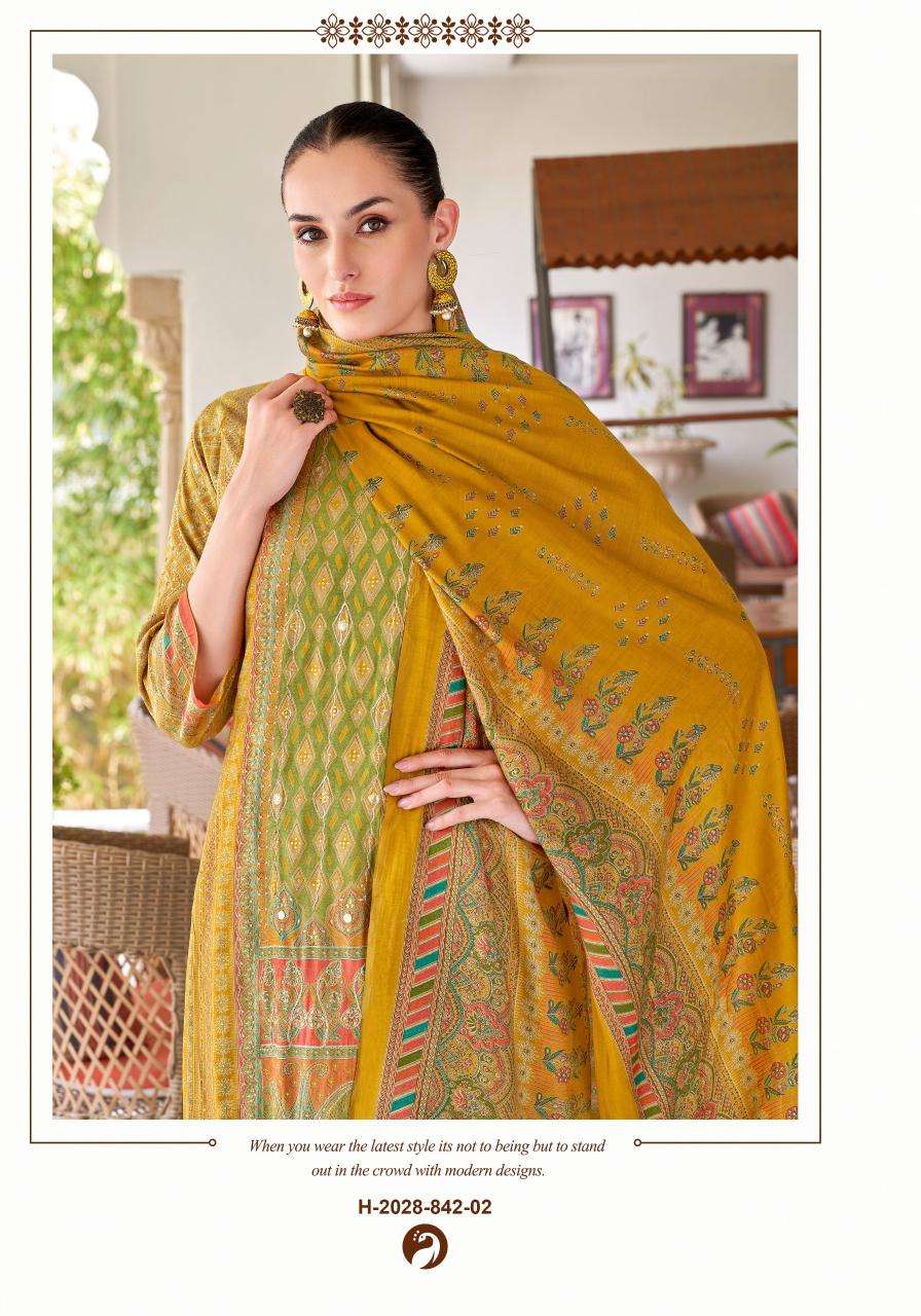 Alok suit rang rasiya 3 Wholesale dress materials suppliers in Surat