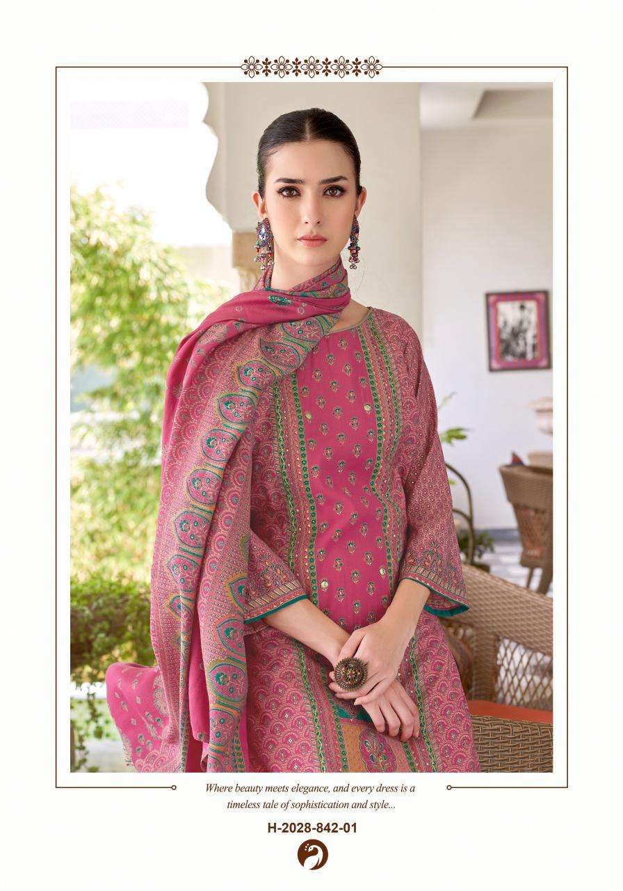 Alok suit rang rasiya 3 Wholesale dress materials suppliers in Surat