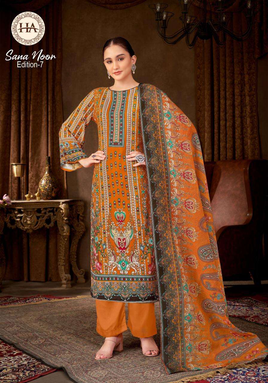 Alok suit sana noor 7 Dress materials Wholesale in india