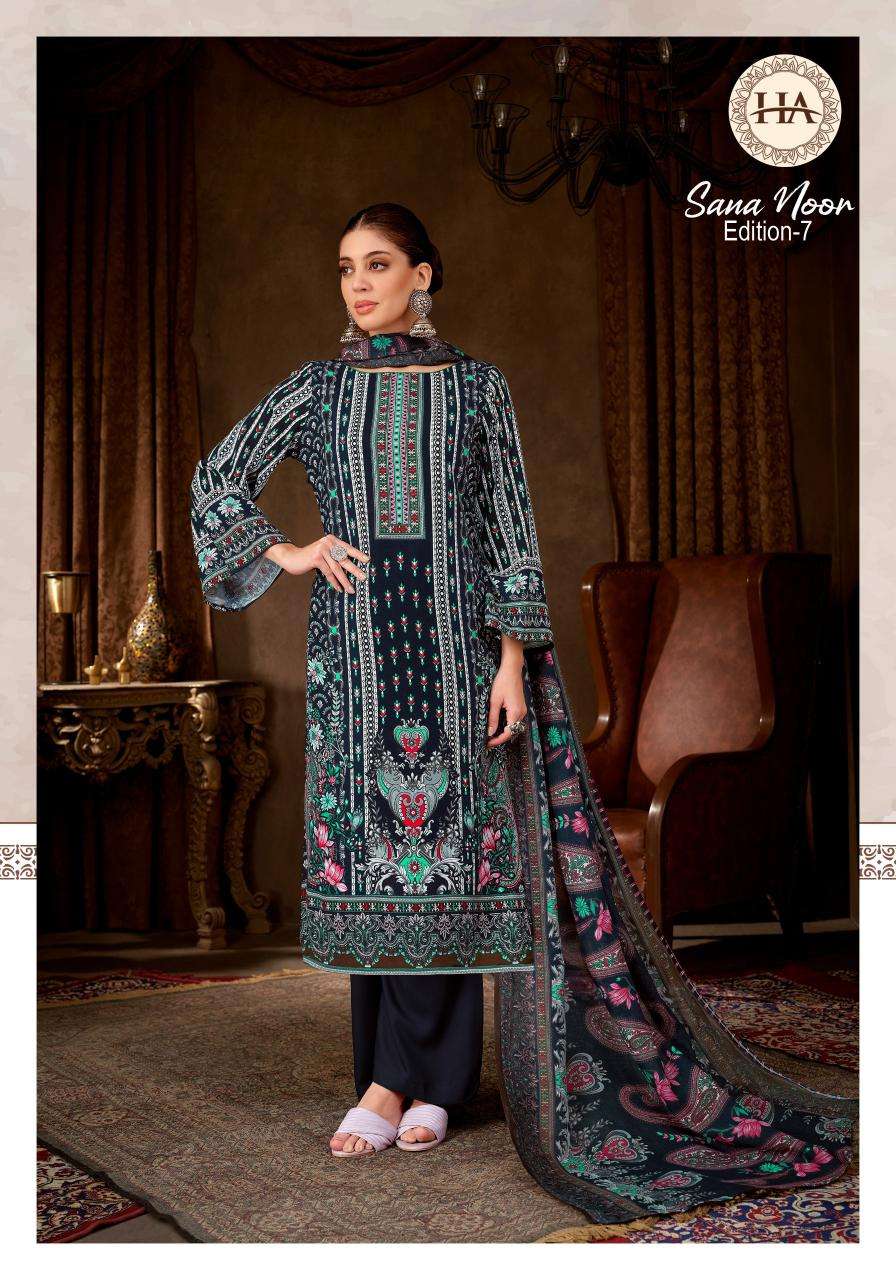 Alok suit sana noor 7 Dress materials Wholesale in india