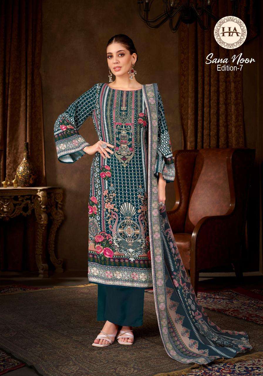 Alok suit sana noor 7 Dress materials Wholesale in india