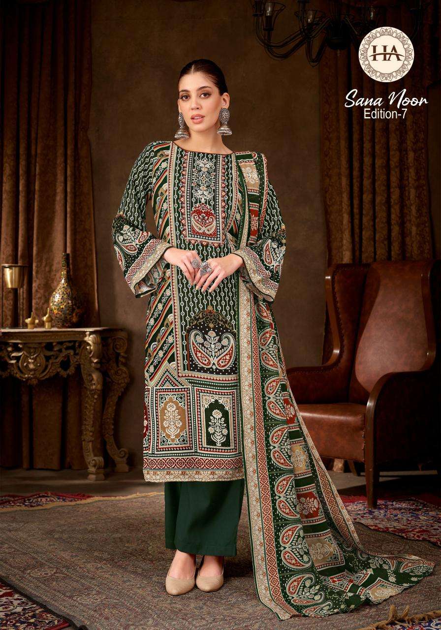 Alok suit sana noor 7 Dress materials Wholesale in india