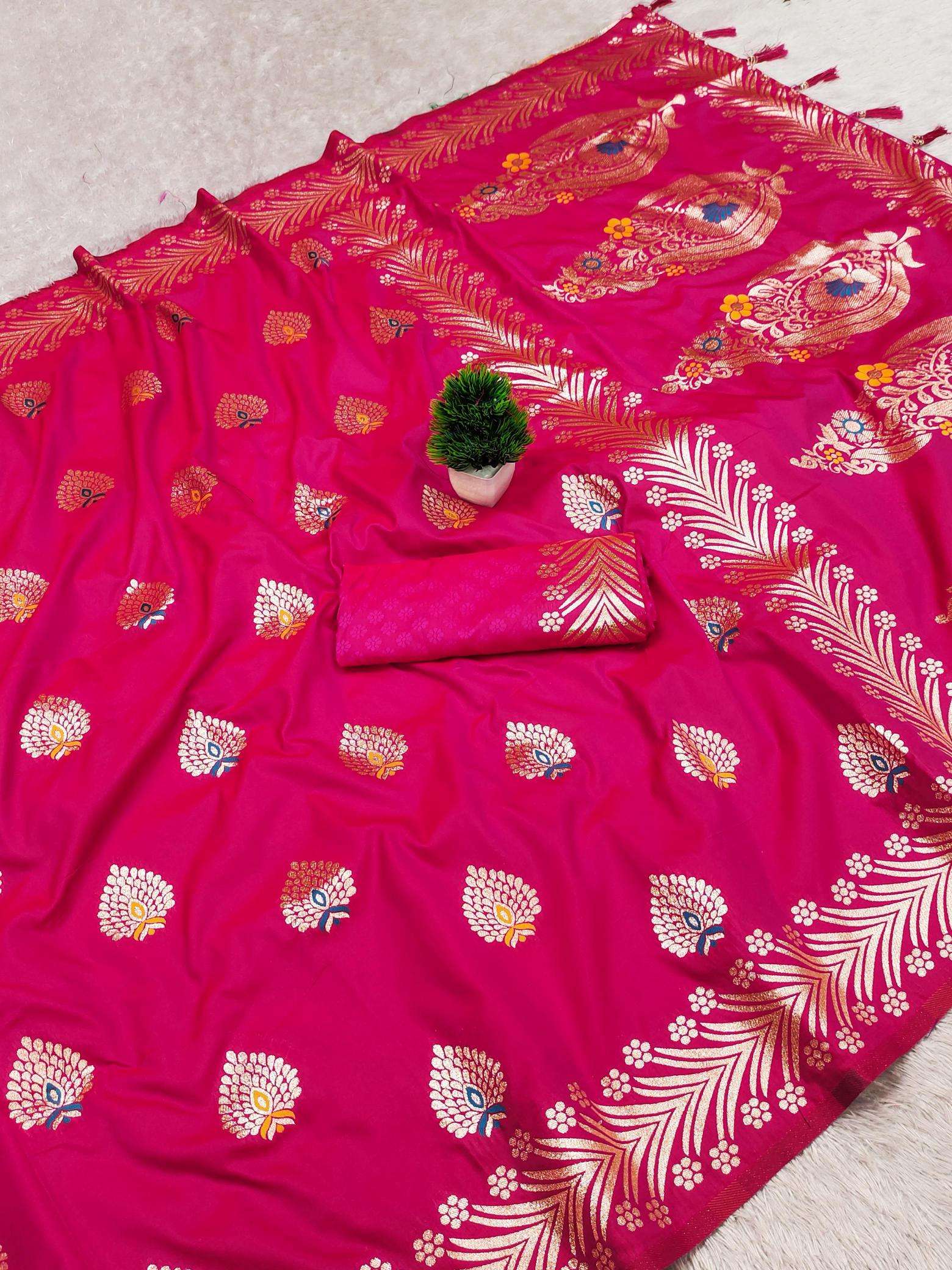 Anupama dil banarasi soft silk Saree wholesale prices in Delhi