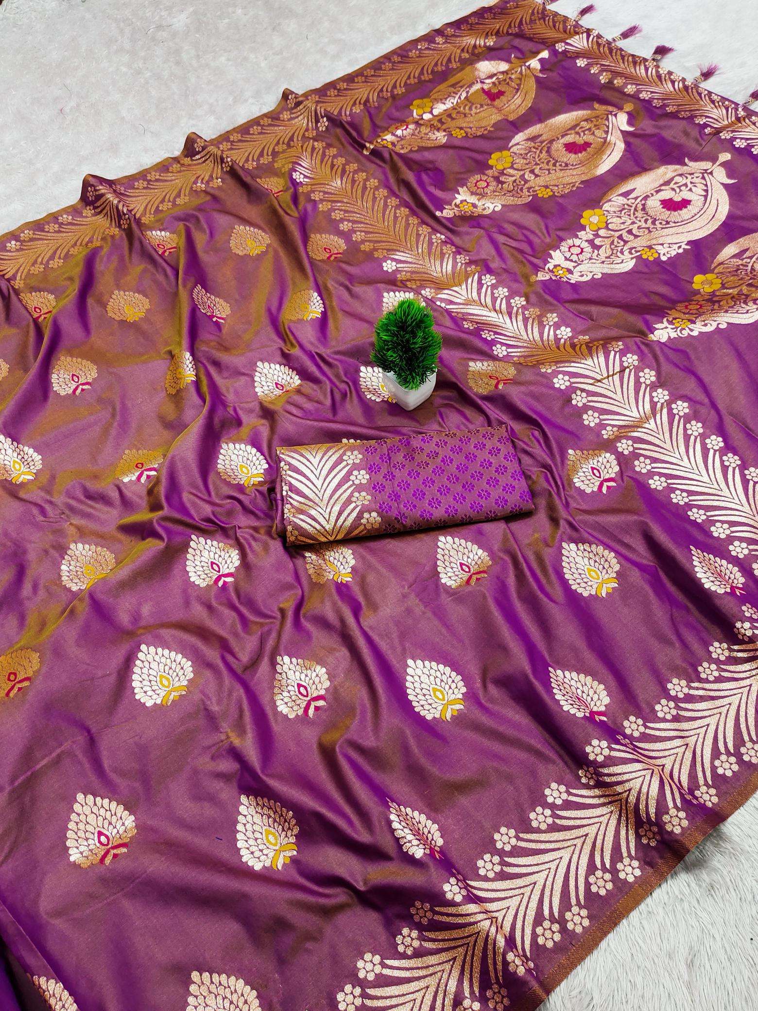 Anupama dil banarasi soft silk Saree wholesale prices in Delhi