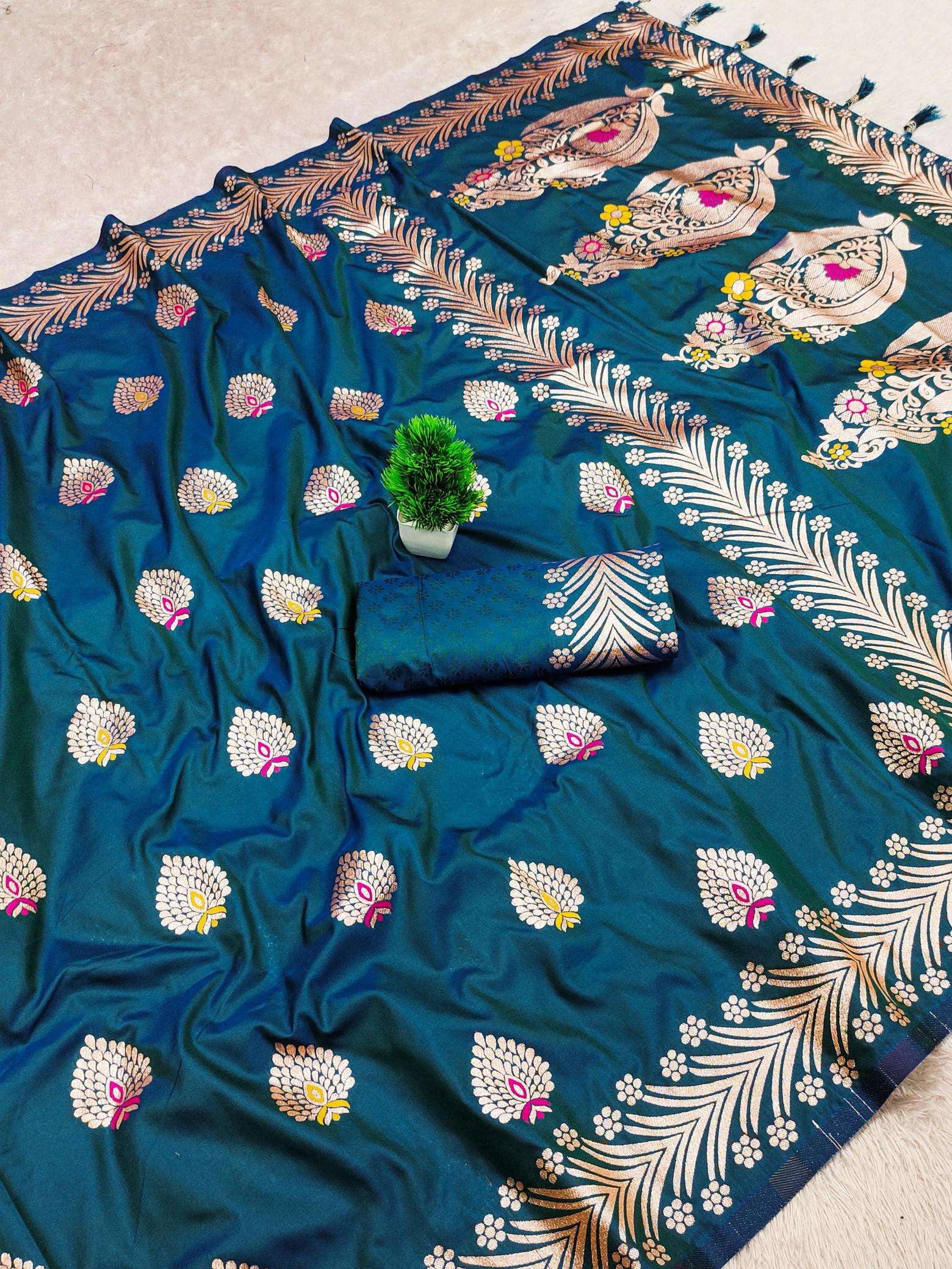 Anupama dil banarasi soft silk Saree wholesale prices in Delhi