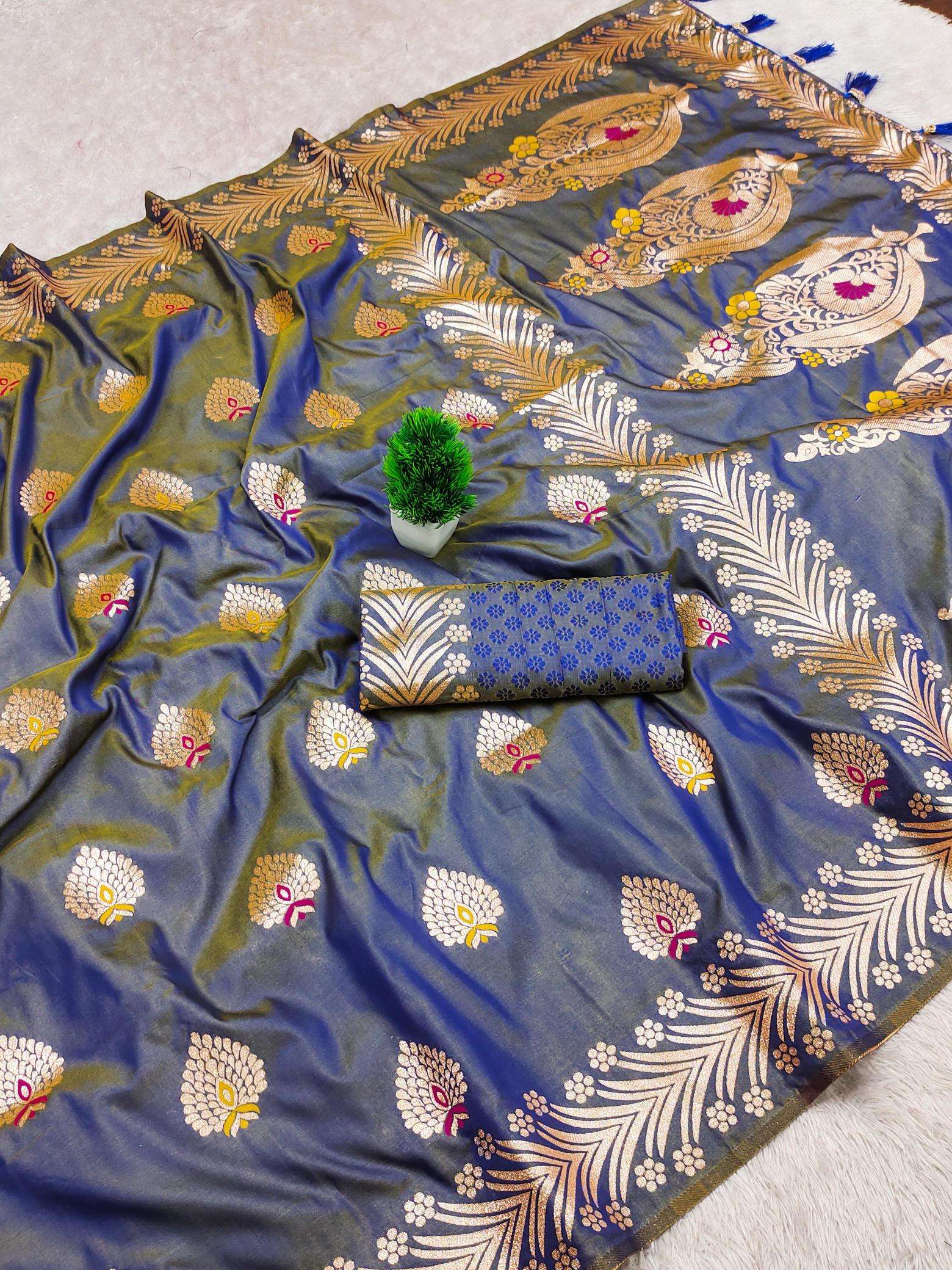 Anupama dil banarasi soft silk Saree wholesale prices in Delhi