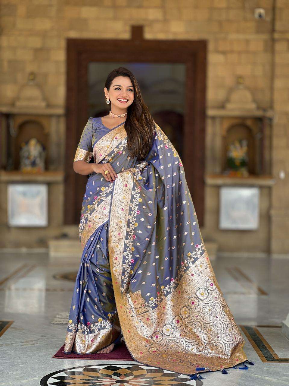 Anupama premium soft silk Wholesale saree supplier