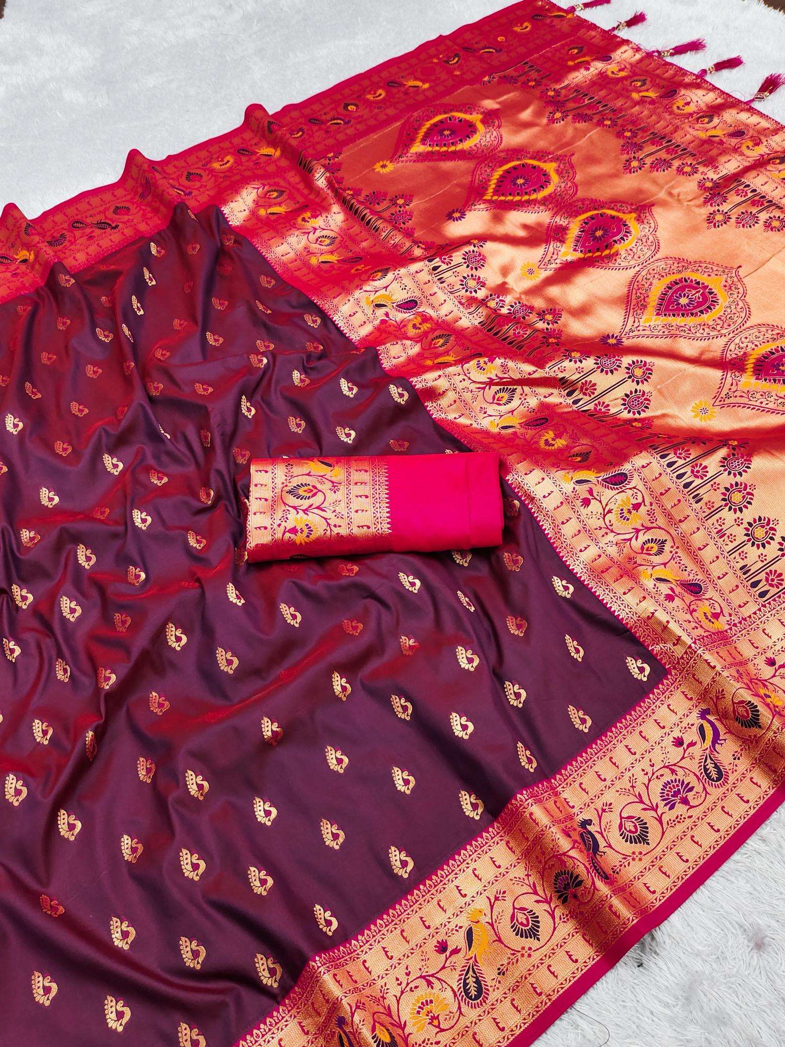 Anupama royal paithani-2 Best saree market in India