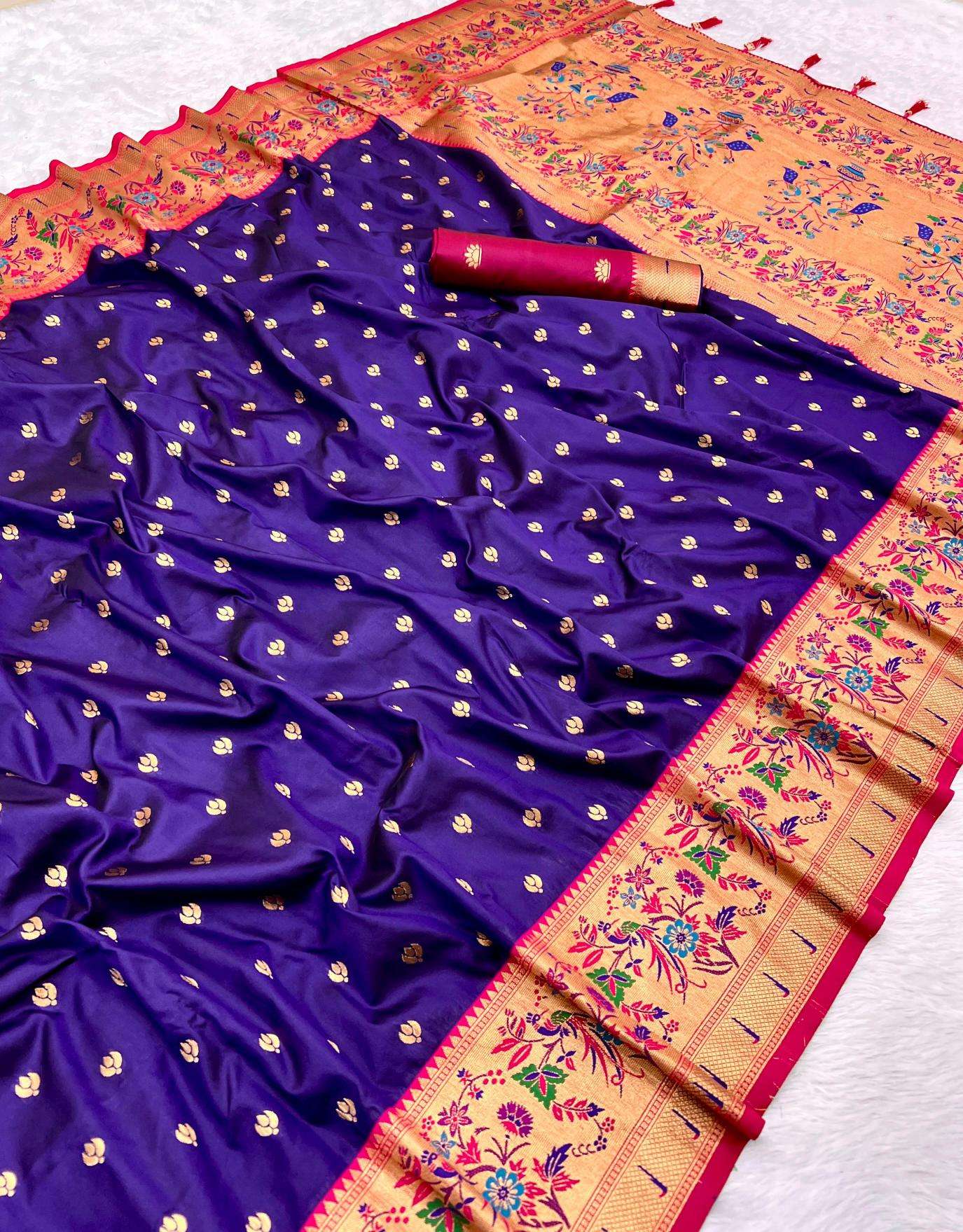 Anupama sangam paithani Printed sarees wholesale in Delhi