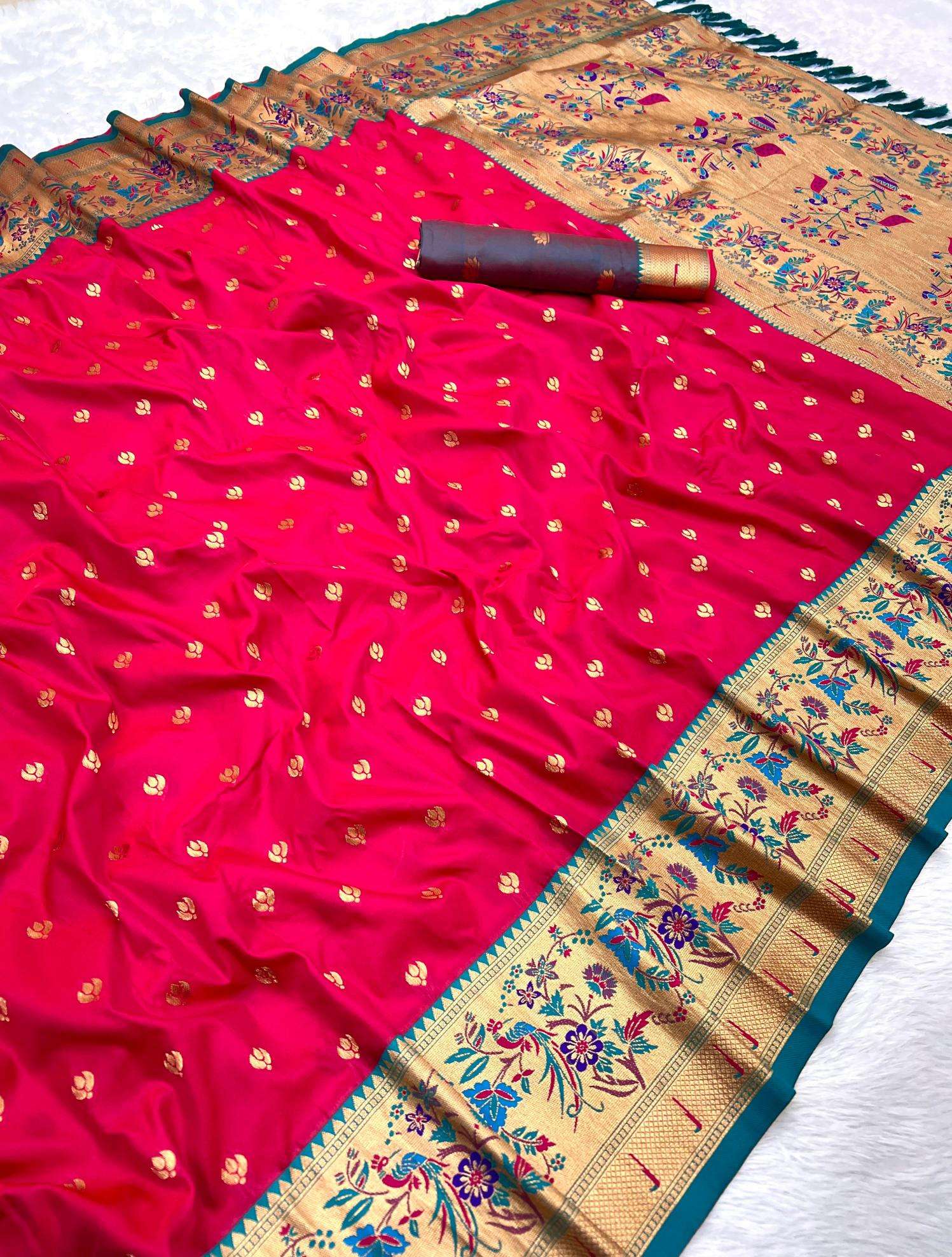 Anupama sangam paithani Printed sarees wholesale in Delhi