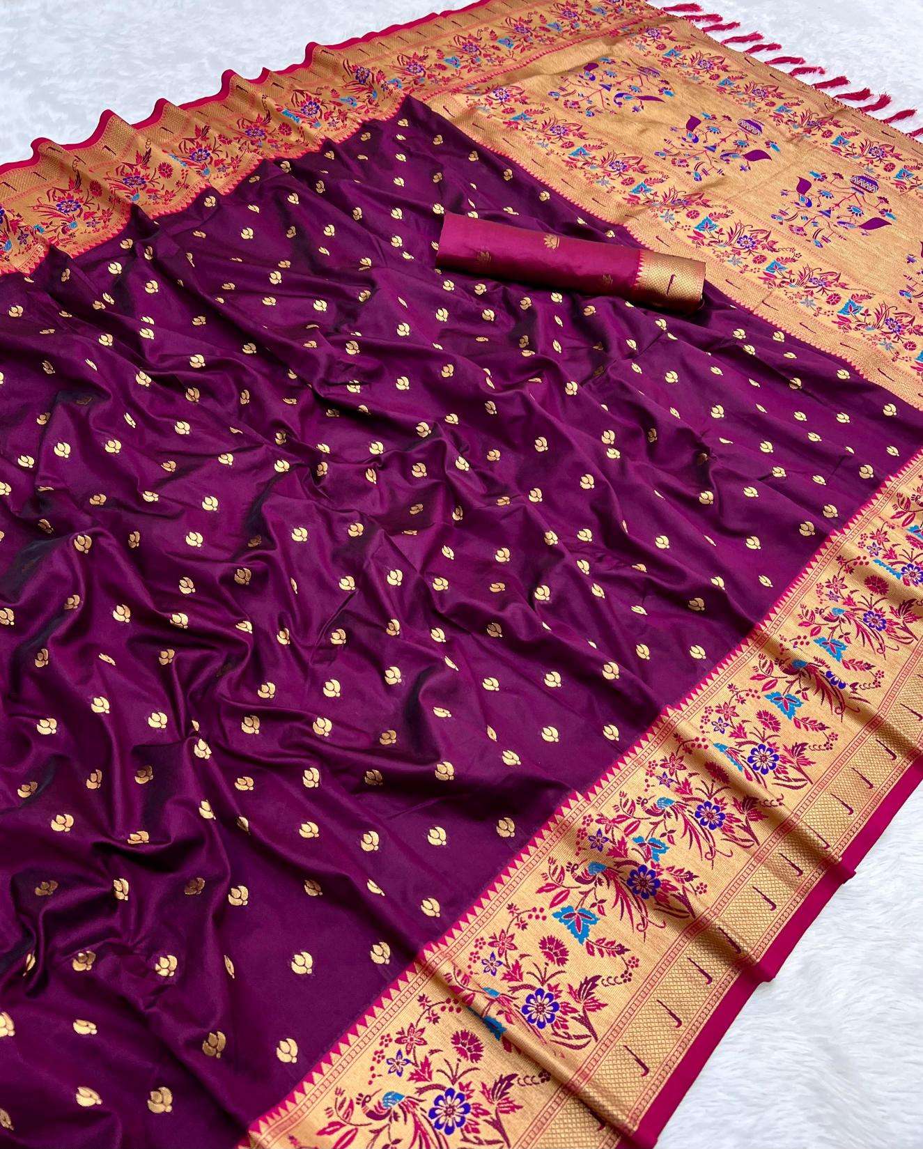 Anupama sangam paithani Printed sarees wholesale in Delhi