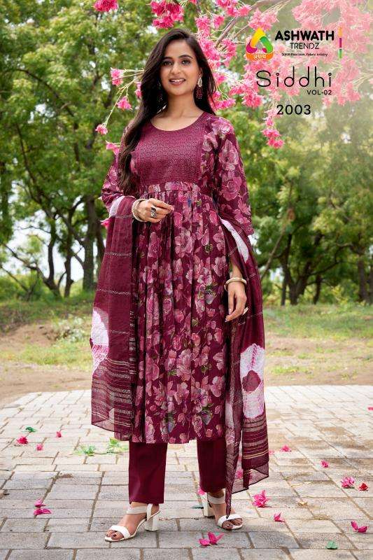Ashwath siddhi vol 2 indian kurtis top style
