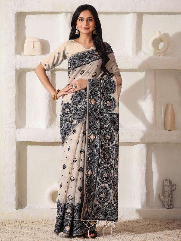 Astita CHARCOAL CHARM Wholesale saree market in Pune