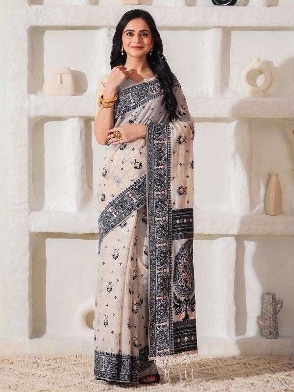 Astita CHARCOAL CHARM Wholesale saree market in Pune