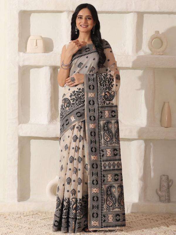 Astita CHARCOAL CHARM Wholesale saree market in Pune