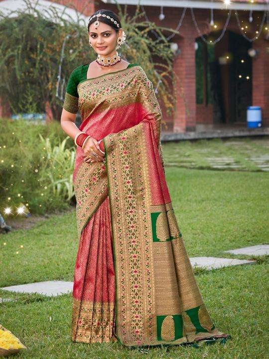 ASTITA GAURI BANARASI SILK Saree wholesale market in Surat