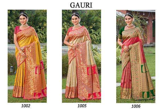 ASTITA GAURI BANARASI SILK Saree wholesale market in Surat