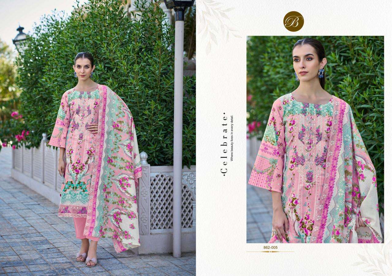Belliza designer studio almarina vol 4 Dress materials wholesale prices in Mumbai
