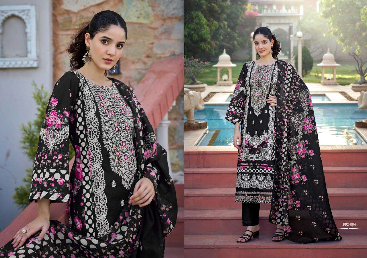 Belliza designer studio almarina vol 4 Dress materials wholesale prices in Mumbai